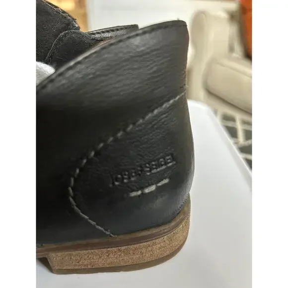 Josef Seibel Sienna 81 Black Leather Ankle Boots Black Leather, EU 38 / US 7–7.5 - Picture 4 of 8